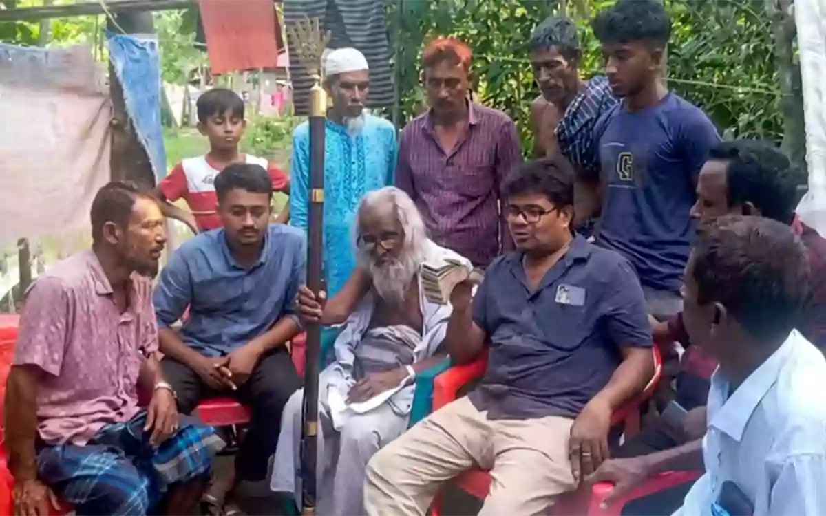 Rising Cumilla - Fisherman lost at sea returns after 54 years