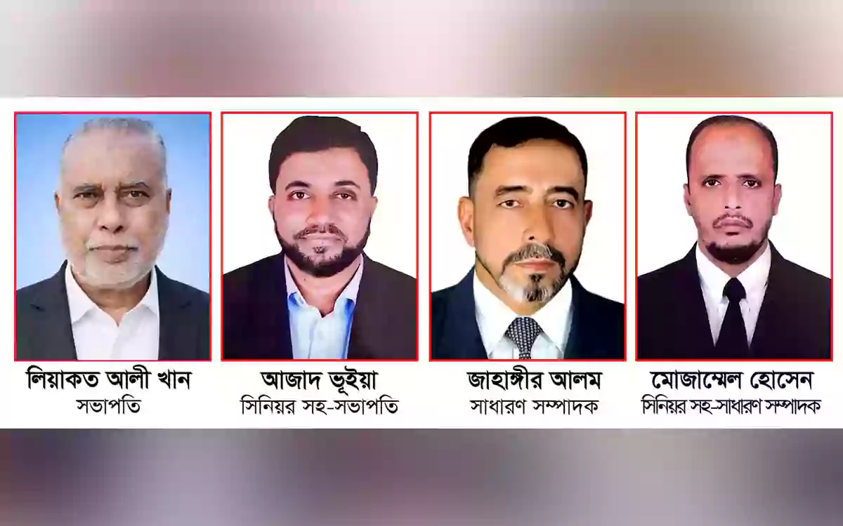 Rising Cumilla -Liaquat is the president of Noakhali Journalists Union, Jahangir is the editor.