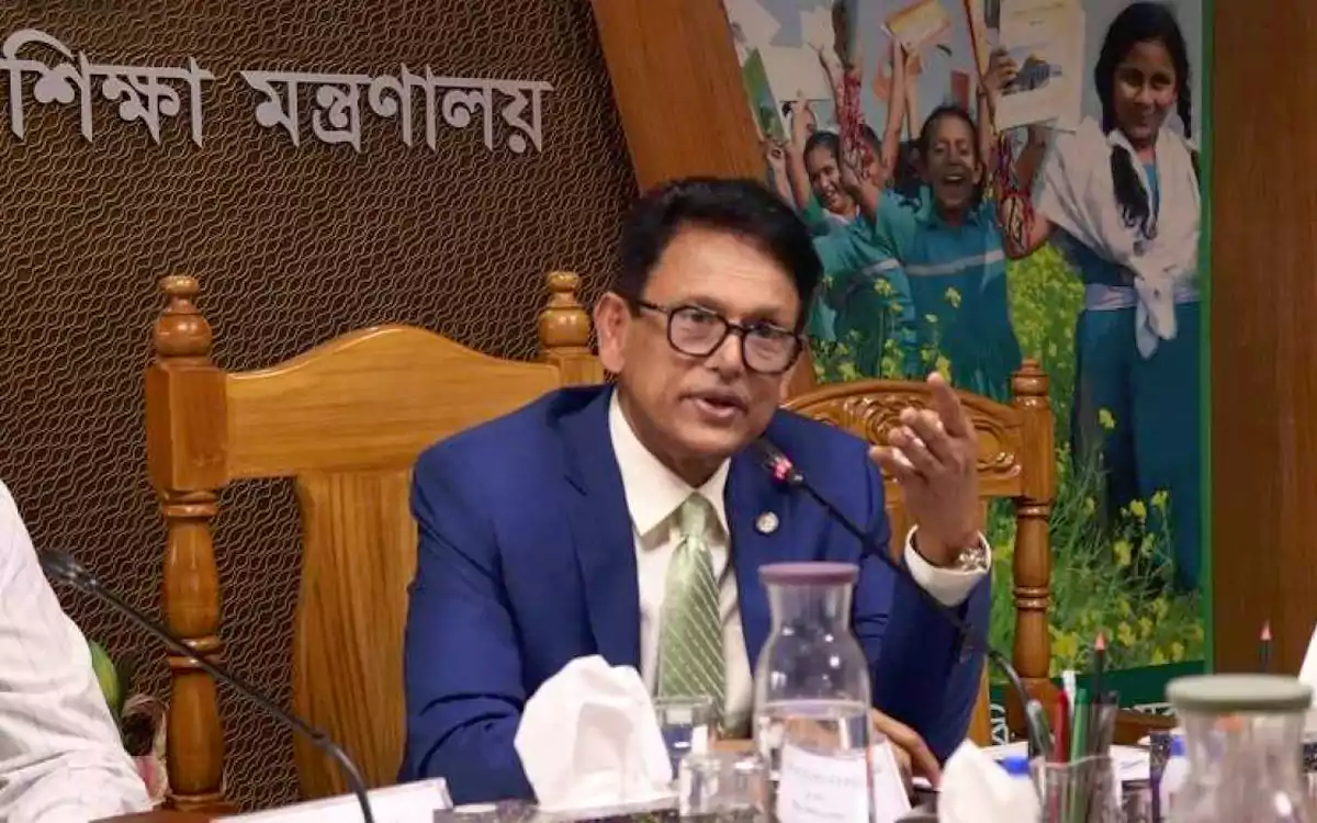 Rising Cumilla - Minister of Education