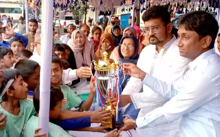 Rising Cumilla - Primary School Gold Cup Football Tournament Finals in Chandina, Comilla