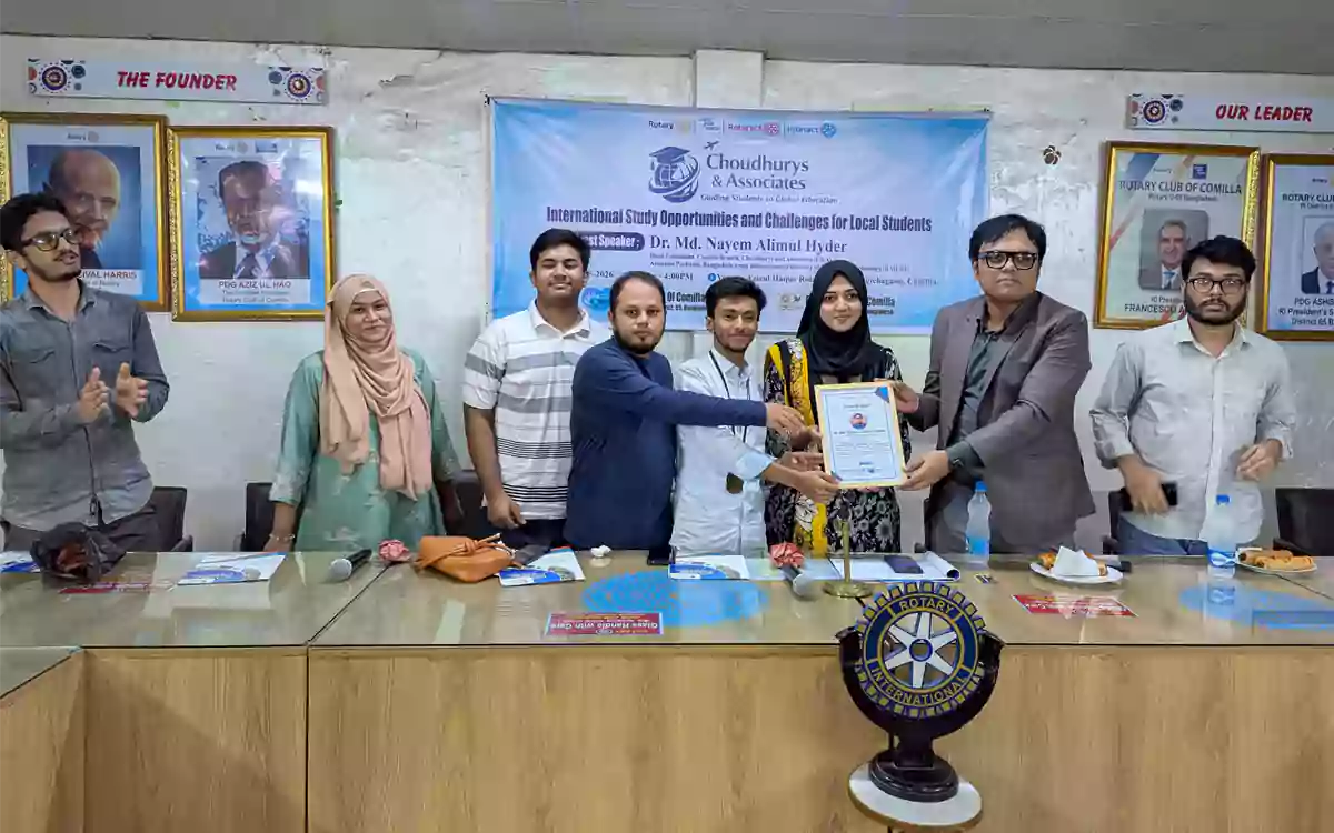 Rising Cumilla - Special seminar in Comilla on opportunities and challenges for students studying abroad