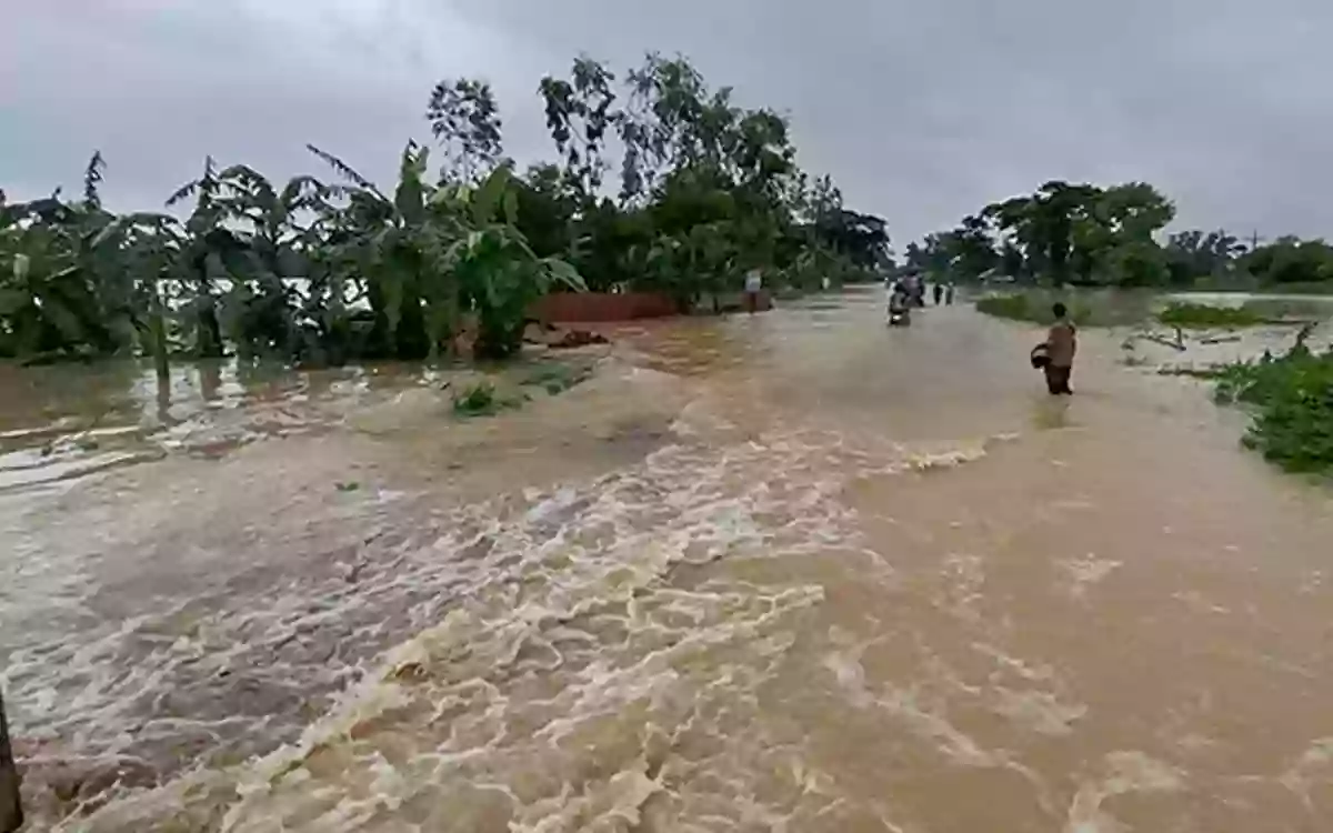 Rising Cumilla -Water levels of 7 rivers in the northeast are above the danger level, there is a risk of flooding