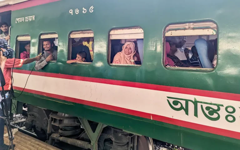Rising Cumilla - journey by train