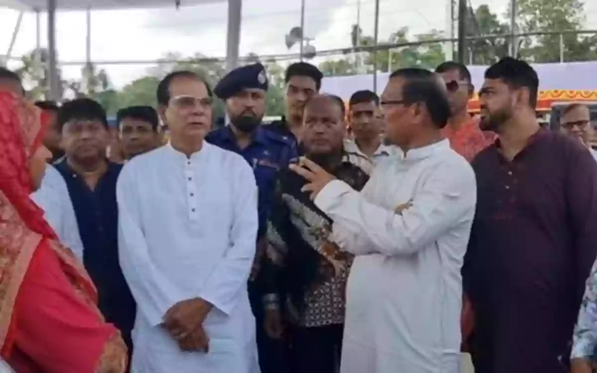 RisingCumilla - Not only will canals be dug, but fish farming will be done in the canals and tree saplings will be planted on the banks- Relief Minister in Chandpur