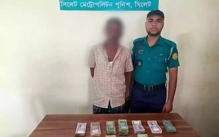 গরুর হাটে ব্যবসায়ীর টাকা চুরি, পুলিশের অভিযানে আটক চোর