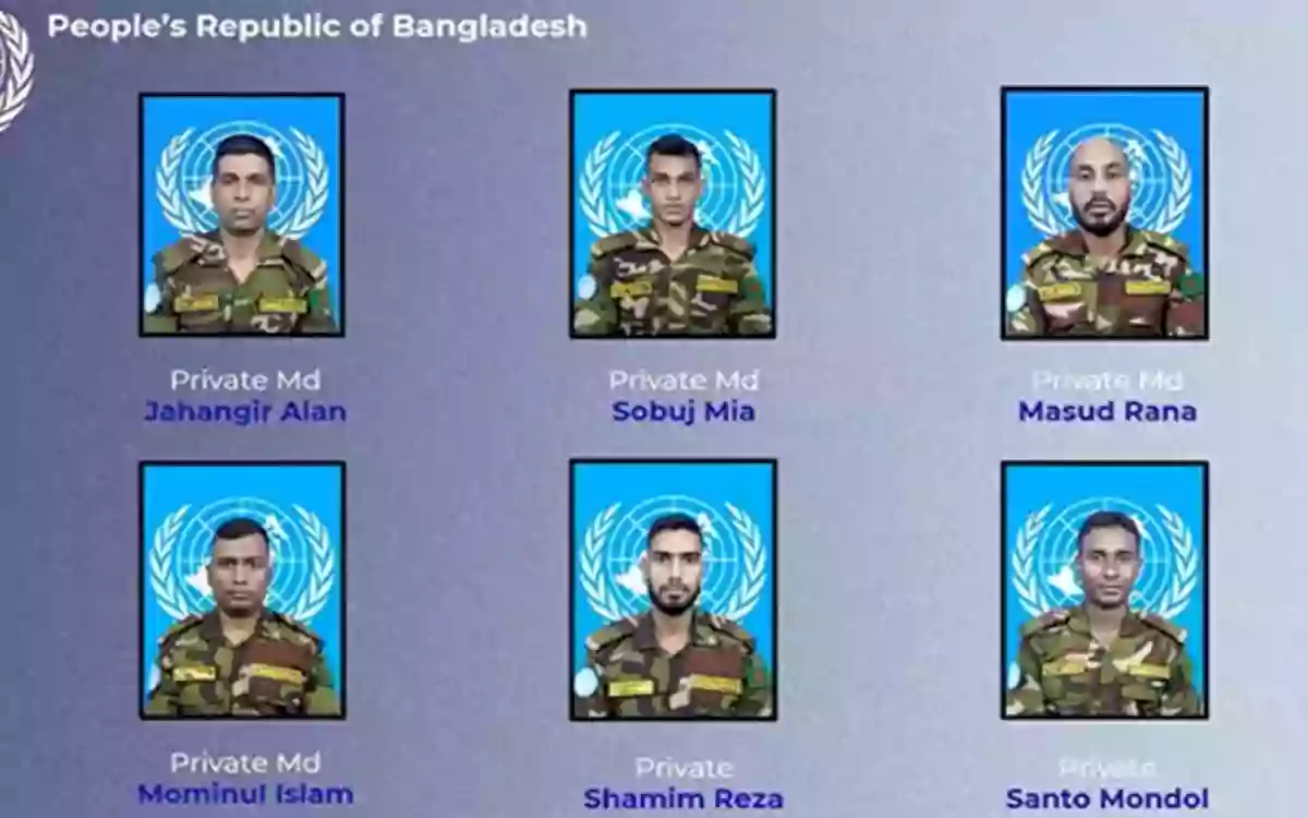 Rising Cumilla - 6 Bangladeshi peacekeepers receive UN's highest peacekeeping honor