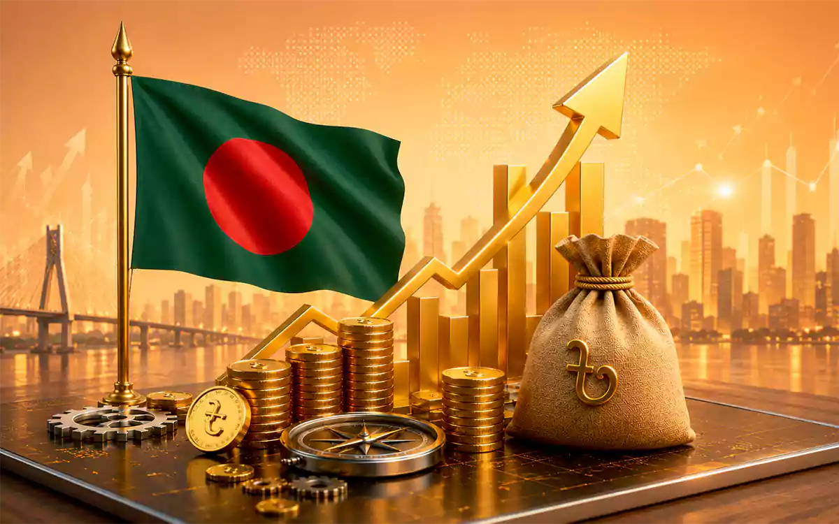 Rising Cumilla - Bangladesh economic growth infographic