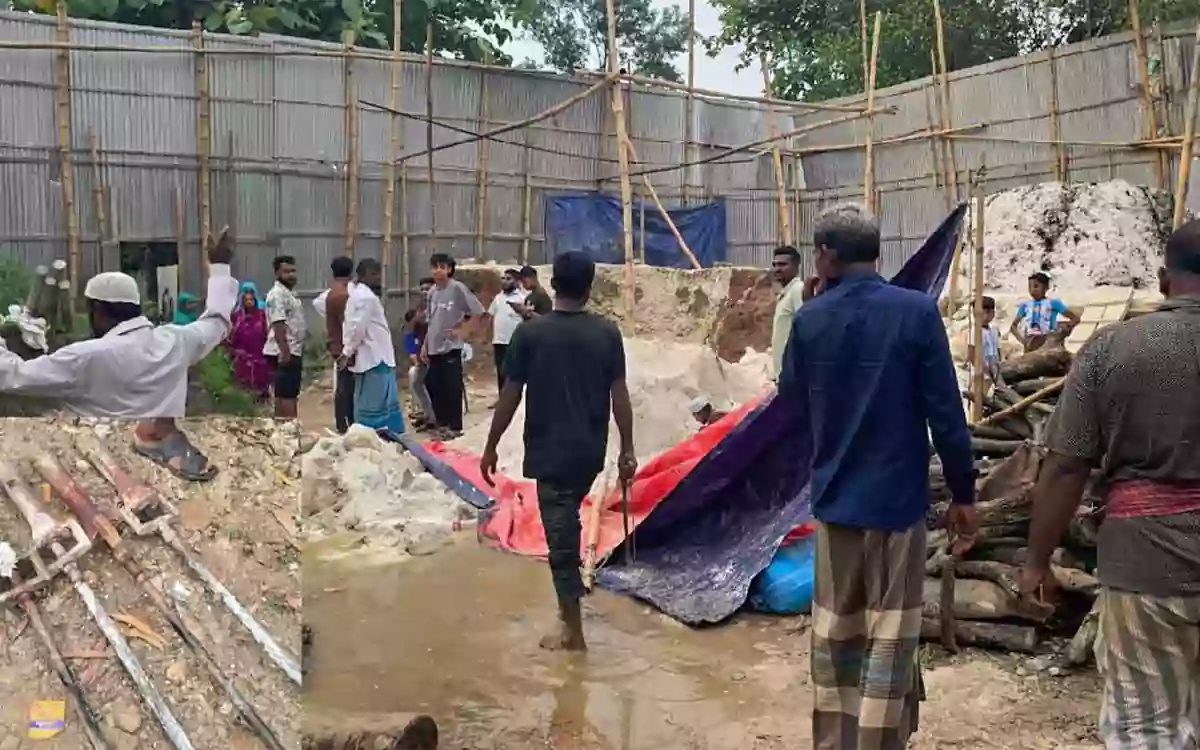 Rising Cumilla - Lime factory operating on illegal gas in Muradnagar, Comilla, two arrested