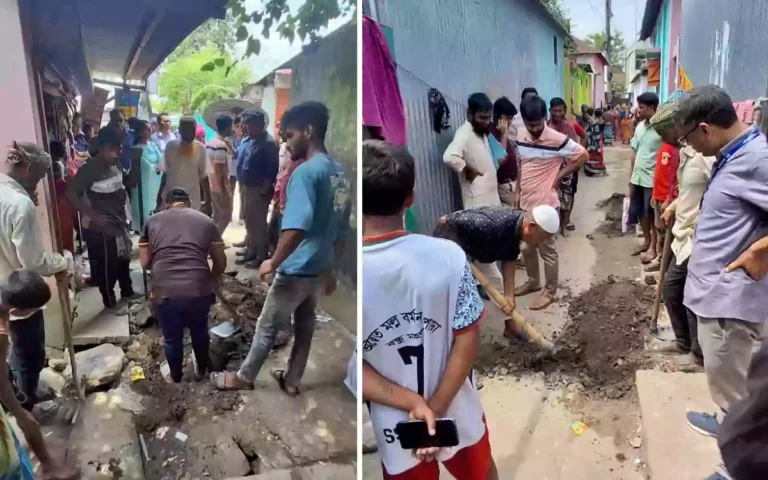 RisingCumilla - 30 illegal gas connections disconnected in Brahmanbaria; regulators and pipes seized.
