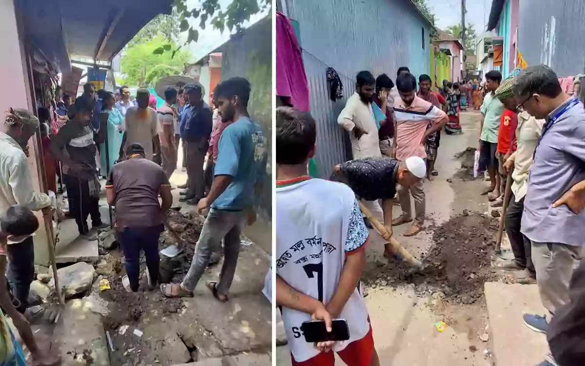 RisingCumilla - 30 illegal gas connections disconnected in Brahmanbaria; regulators and pipes seized.