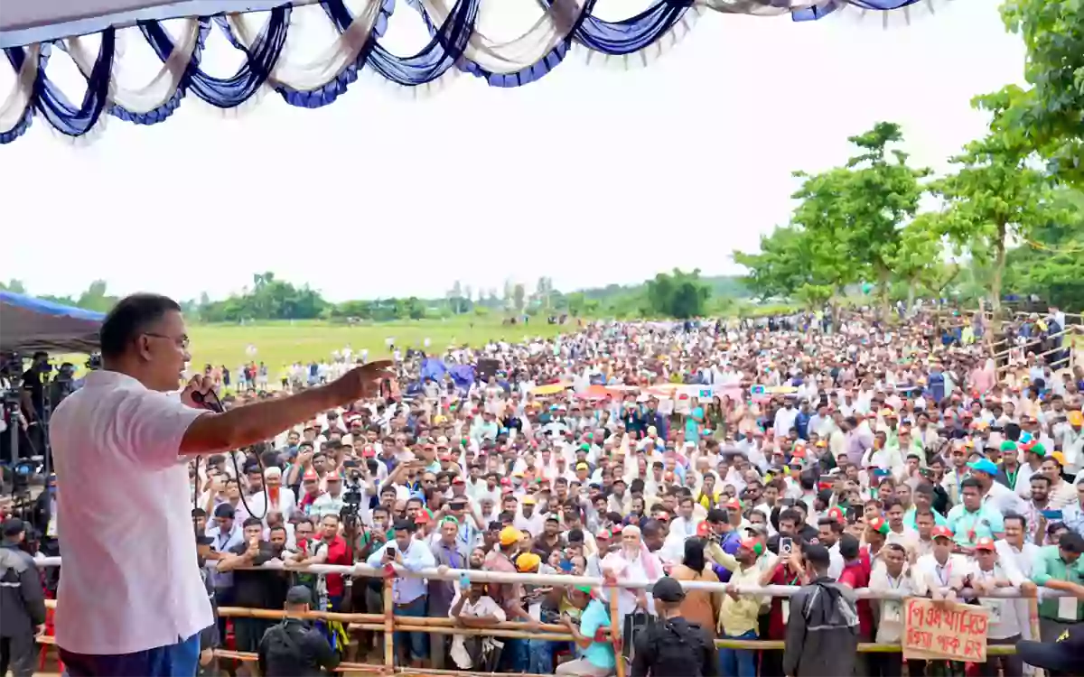 RisingCumilla - BNP's politics is for the people- Prime Minister