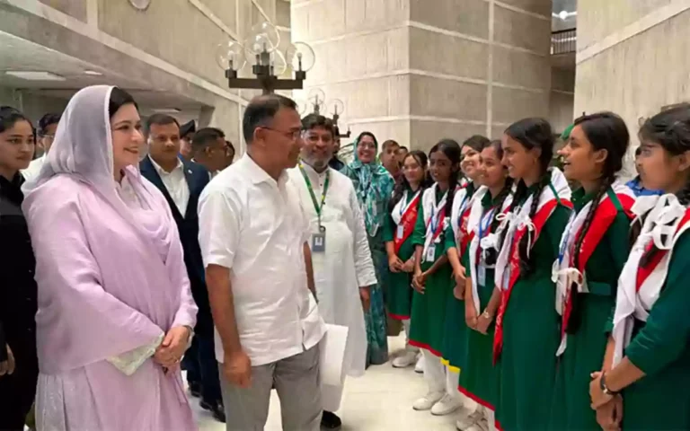 RisingCumilla - The Prime Minister urged students to prepare themselves to work for the welfare of the country.