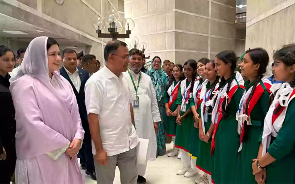RisingCumilla - The Prime Minister urged students to prepare themselves to work for the welfare of the country.