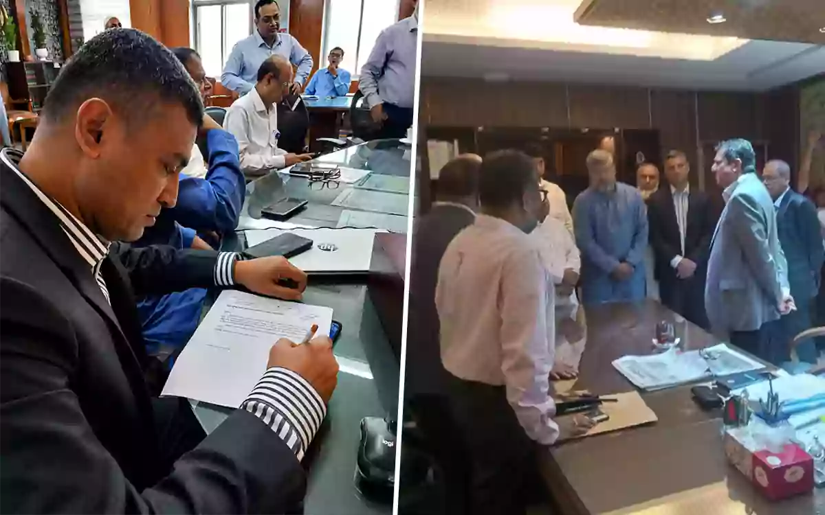 RisingCumilla - Udbatul Bari and Formal Tax Charges Chairman of Comilla Development Authority