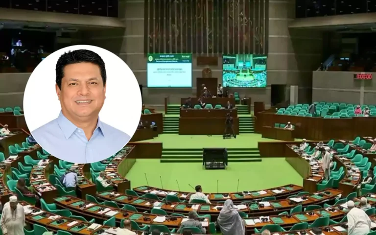 RisingCumilla - Zakaria Taher in Parliament