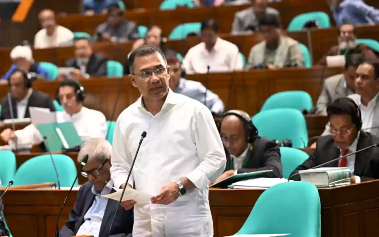 RisingCumilla - prime minister in parliament