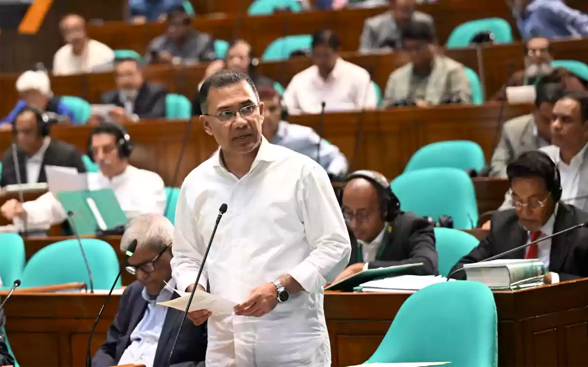 RisingCumilla - prime minister in parliament