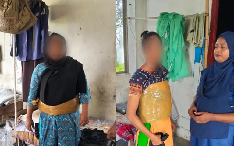 ঢাকা-চট্টগ্রাম মহাসড়কে হাইওয়ে পুলিশের অভিযানে ৭ কেজি গাঁজাসহ আটক ২ নারী