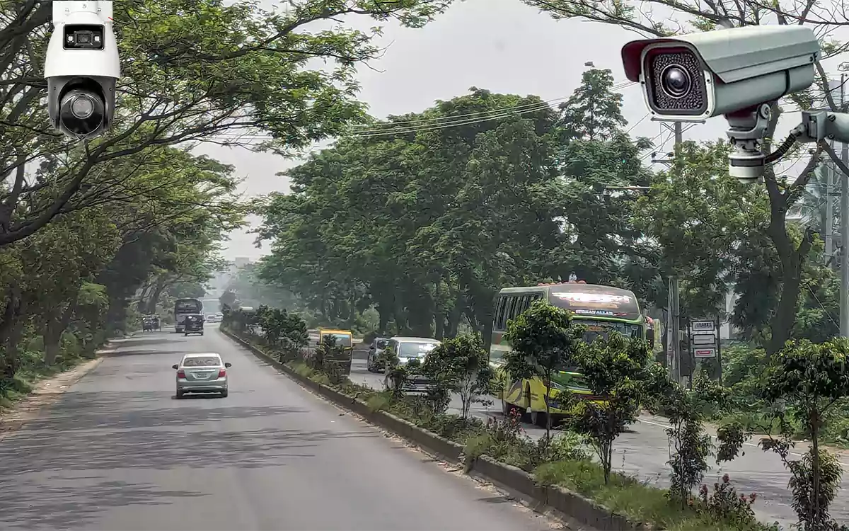 Rising Cumilla - AI cameras on the Dhaka-Chattogram Highway.Rising Cumilla - AI cameras on the Dhaka-Chattogram Highway.