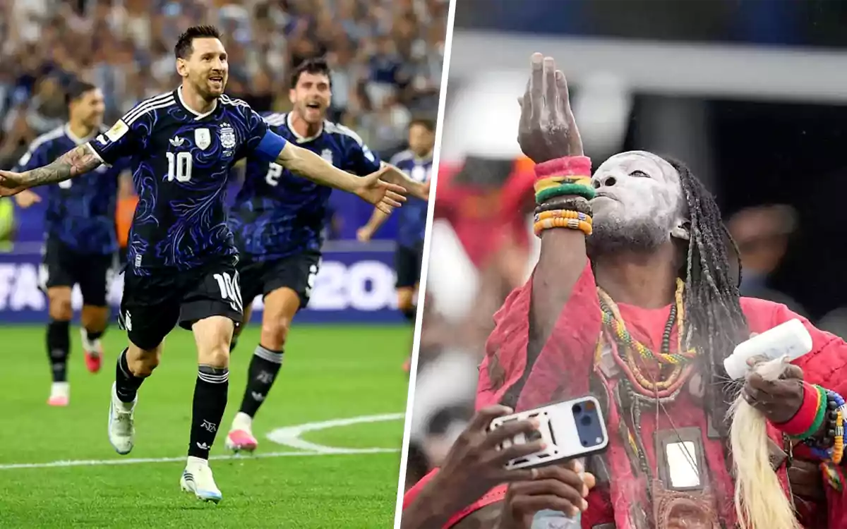 Rising Cumilla - Ghanaian witch doctor Bonsam predicts Argentina's exit from the World Cup.