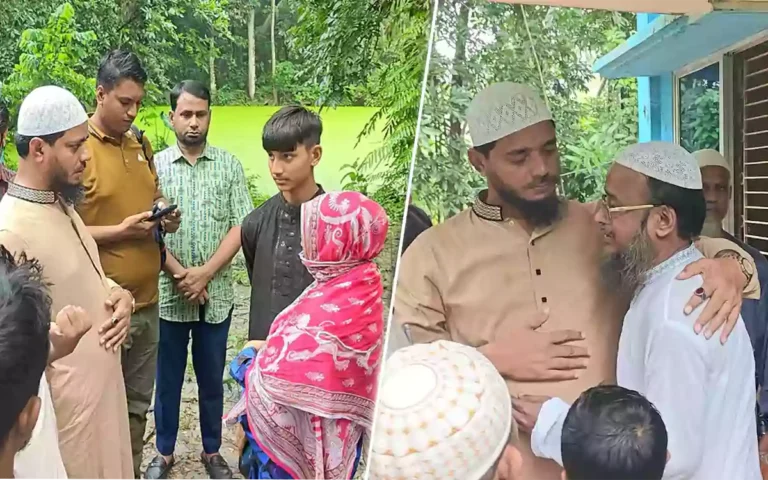 Rising Cumilla - Jamaat MP Shafiqul Islam is listening to the joys and sorrows of the people who have come to his home.