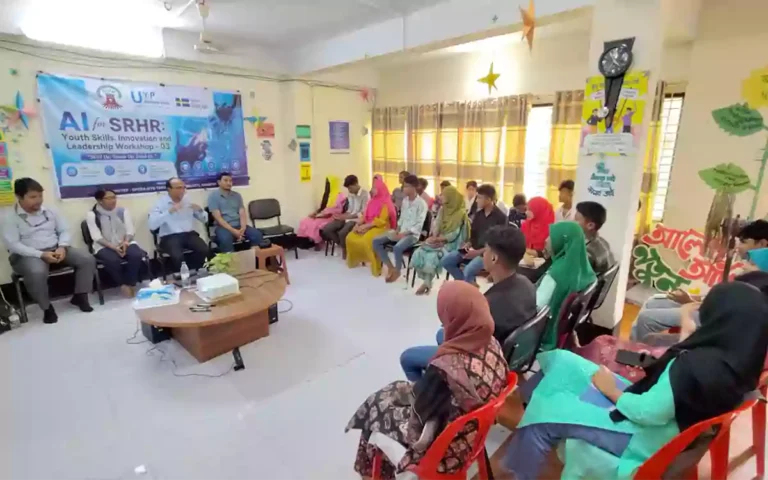 Rising Cumilla - Workshop in Rangpur on using AI for sexual and reproductive health awareness