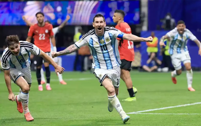 RisingCumilla - Argentina reach quarter-finals after beating Egypt in a nail-biting match.