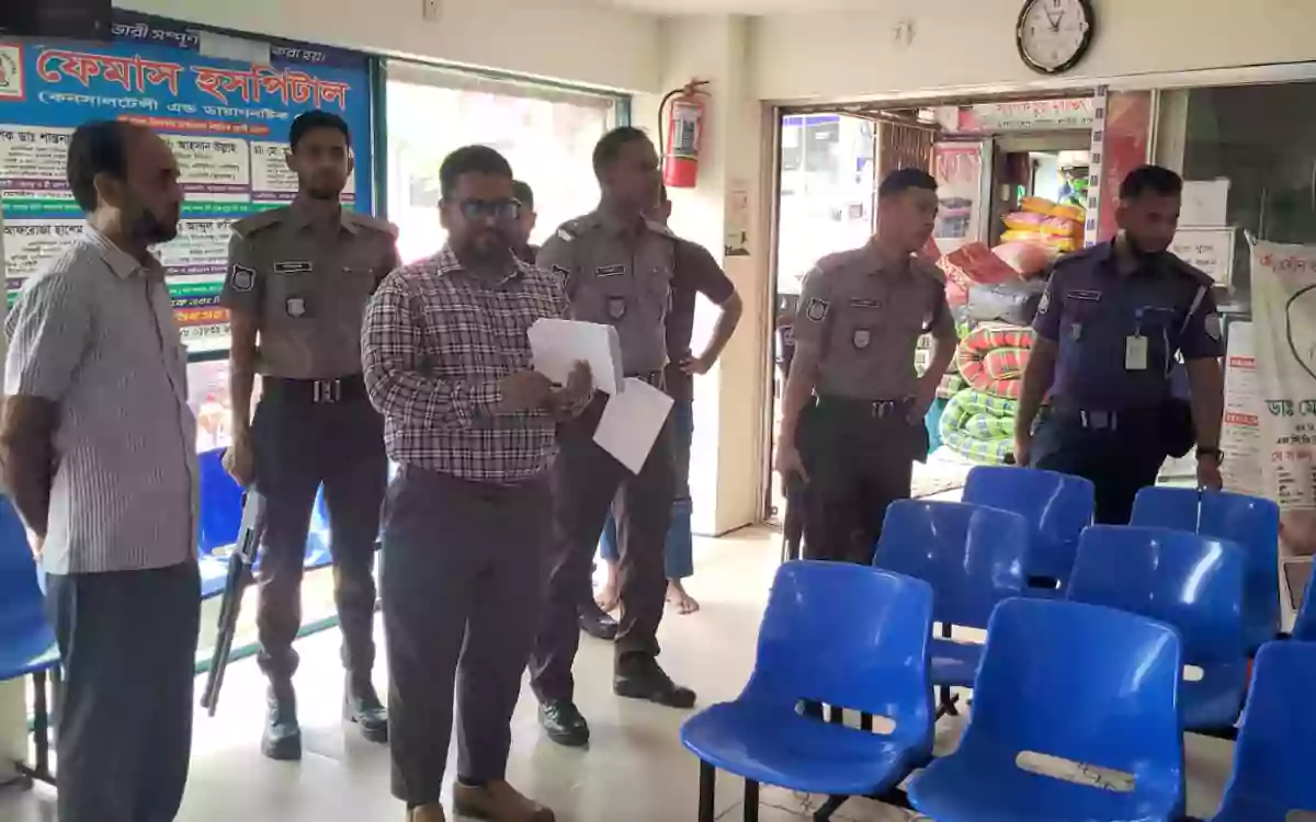 Rising Cumilla - Fines imposed on a bakery, hospital, and pharmacy during a Directorate of Consumer Rights Protection drive in Chauddagram, Cumilla.