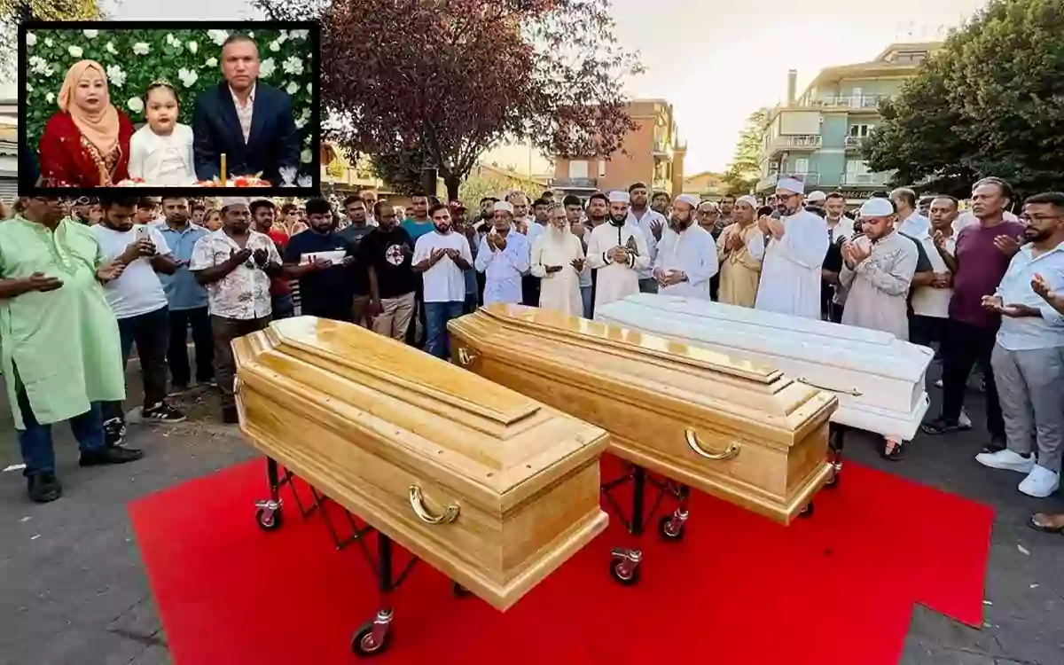 Rising Cumilla - The bodies of three Bangladeshi family members from Noakhali