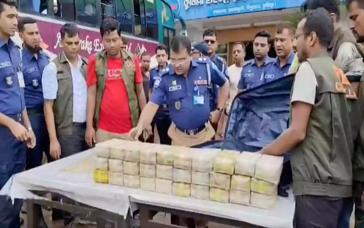 Rising Cumilla - seized from a luxury Prado in Cumilla