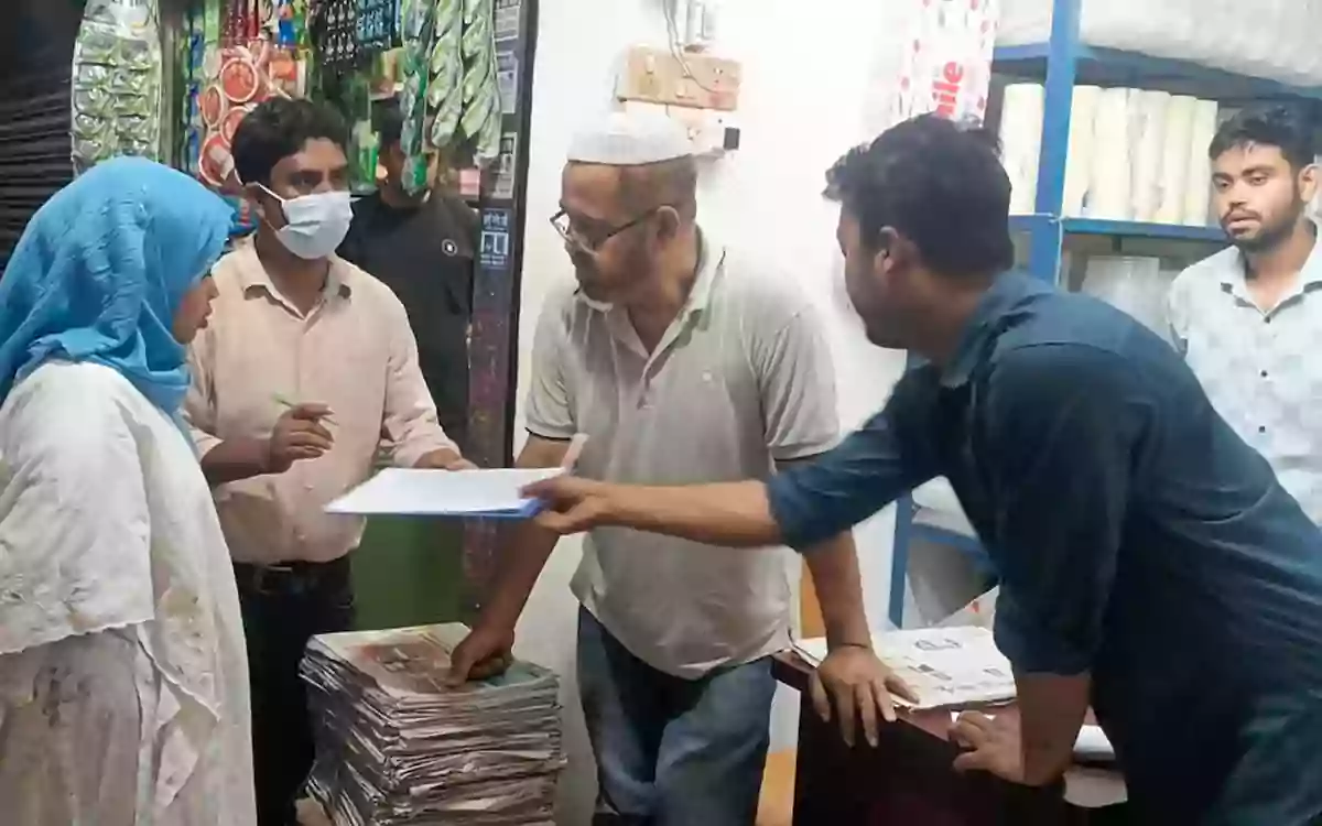 RisingCumilla - 508 kg of polythene seized in Feni