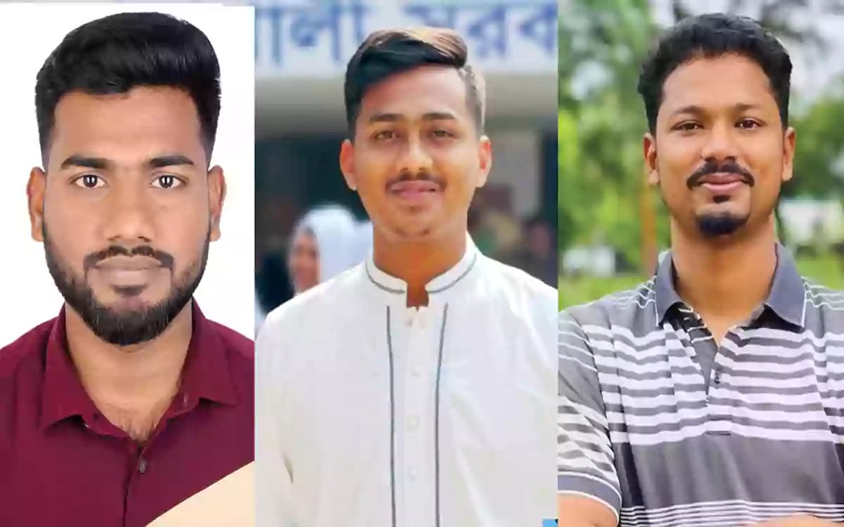 RisingCumilla -Expulsion orders against three Noakhali Government College Chhatra Dal leaders withdrawn.