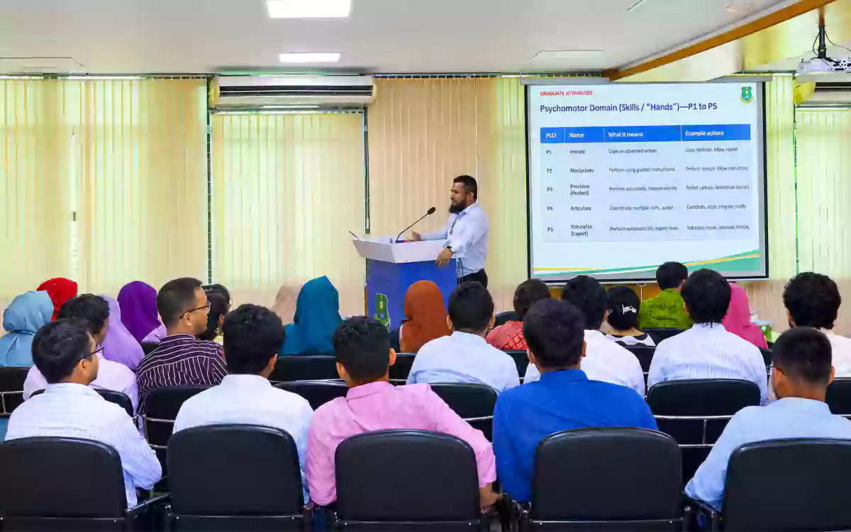 RisingCumilla - Training on Outcome-Based Education for BAETE Accreditation at BAIUST