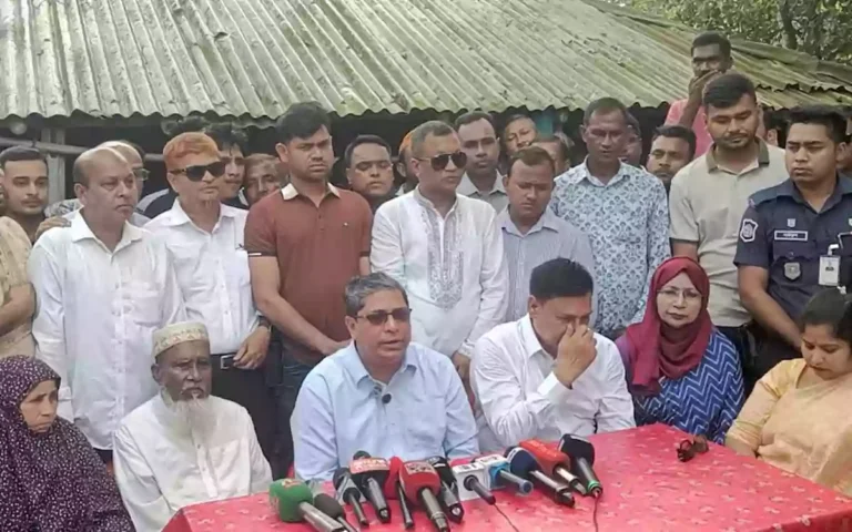 Rising Cumilla -Announcement of 10 million Taka for the development of Abu Sayeds home and graveyard.
