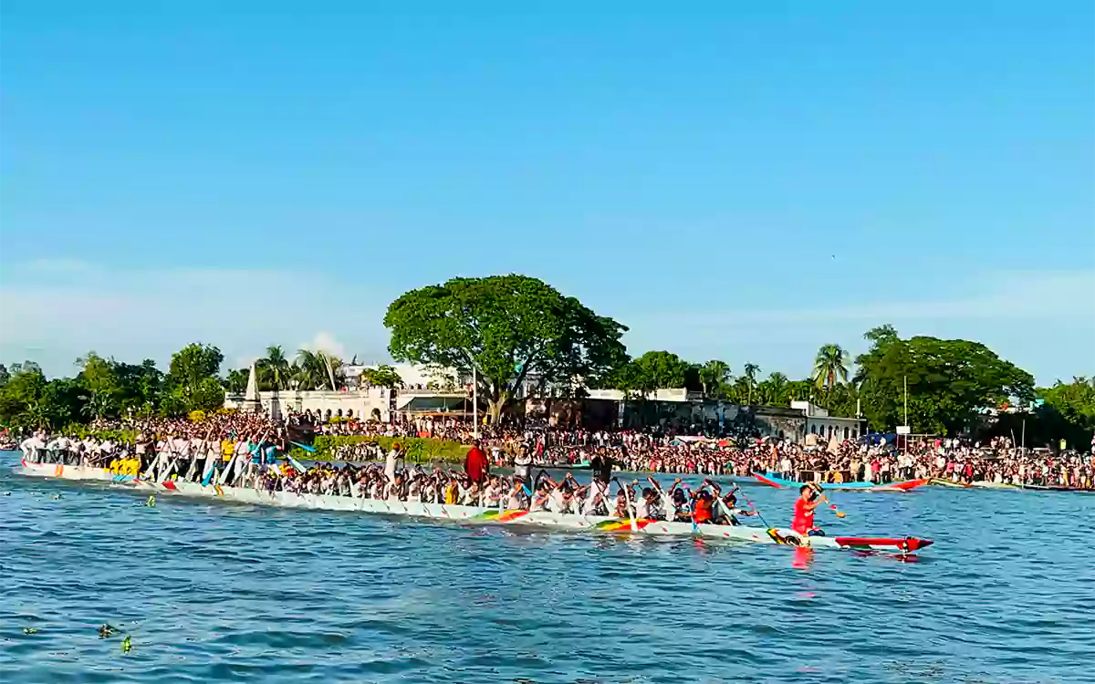 Rising Cumilla - Boat race returns to Titas after 10 years in Nasirnagar, Brahmanbaria