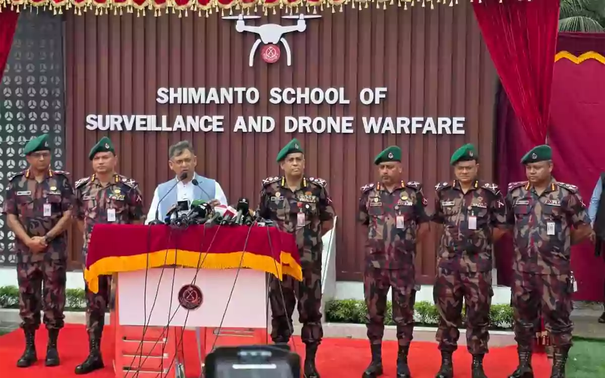 Rising Cumilla -Drone technology is playing a role in border security and natural disaster management- Home Minister