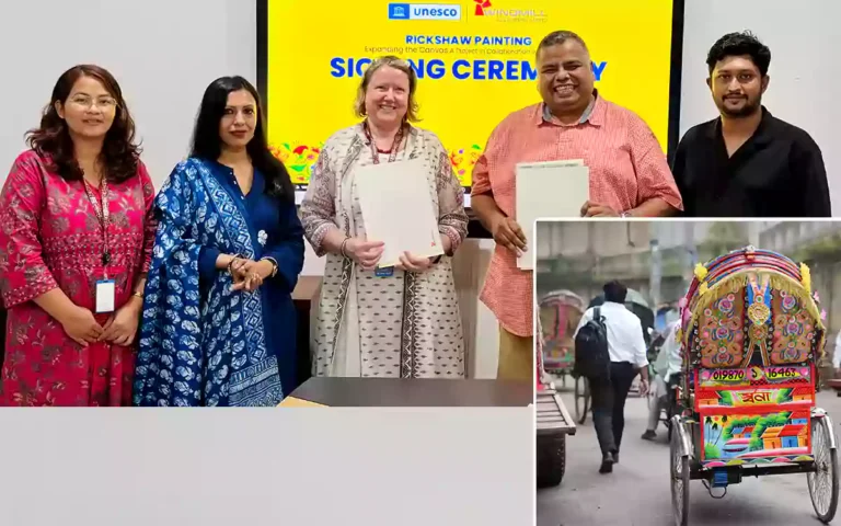 Rising Cumilla - Joint initiative to promote the countrys rickshaw art globally and support the artists.