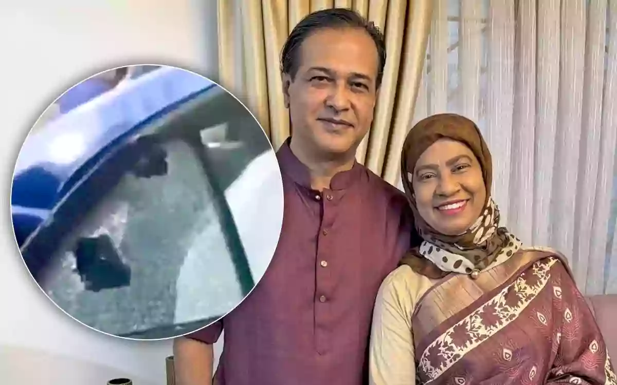 Rising Cumilla - Shots fired at Asif Akbars car, his wife shares her account of the incident