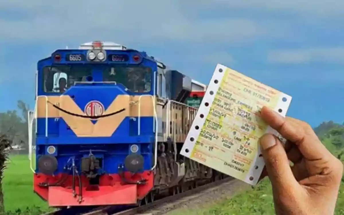 Rising Cumilla - Train ticket
