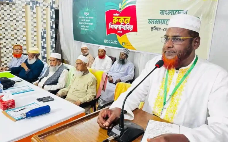 অন্যায়-অসত্যের বিরুদ্ধে বিজয়ী হতে দক্ষ ও যোগ্য জনশক্তি গড়তে হবে: মিয়া গোলাম পরওয়া